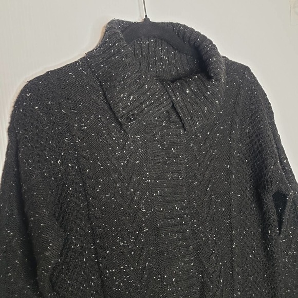 Anthropologie Michael Stars Cable Cardigan Sweater Cableknit Convertible XS NEW - Picture 12 of 16